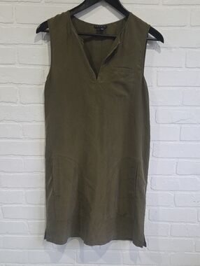 Theory Silk Shift Dress